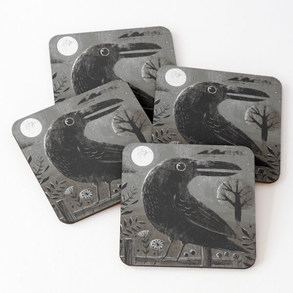 Item preview, Crow in the Moonlight designed and sold by gklucas.