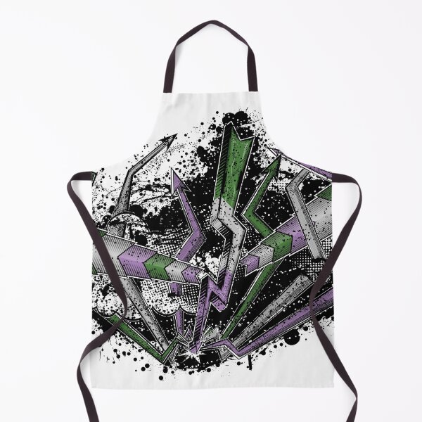 Item preview, Grunge Graffiti Genderqueer Lightning and Arrows designed and sold by LiveLoudGraphic.