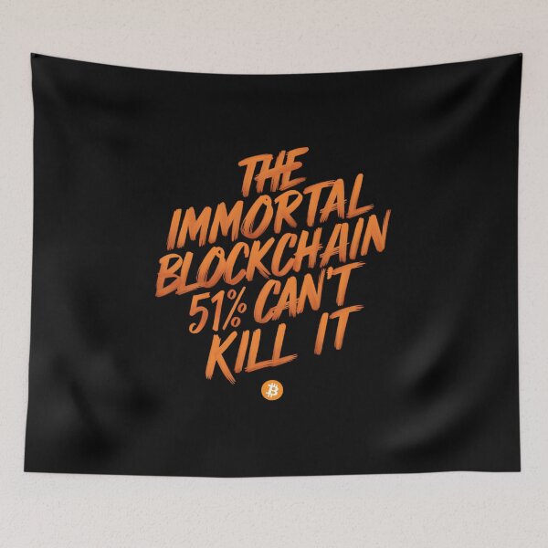 Item preview, Bitcoin Skull The Death of Centralized Banking designed and sold by RadDeck.