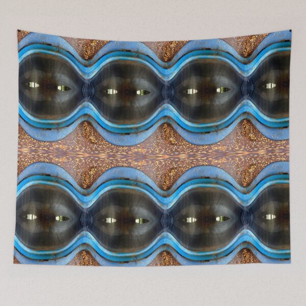 Item preview, Waves of Blue Abstract by Adelaide Artist Avril Thomas at Magpie Springs  designed and sold by MagpieSprings.
