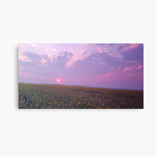Item preview, Smoky Canola Sunset designed and sold by CanvasMary.