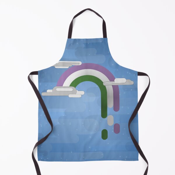 Item preview, Genderqueer Pride Flag Minimalist Drip Rainbow Design designed and sold by LiveLoudGraphic.