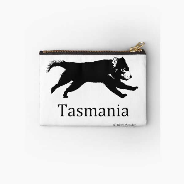 Item preview, Tasmanian Devil running black and white designed and sold by DingbatDesigns.