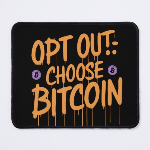 Item preview, Bitcoin Glitch Art Digital Money Revolution designed and sold by RadDeck.