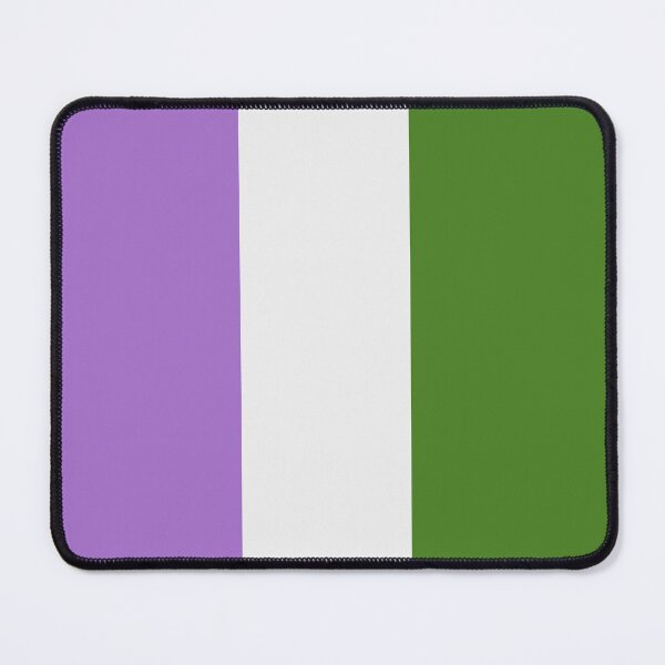 Item preview, Vertical Repeating Genderqueer Pride Flag Pattern designed and sold by LiveLoudGraphic.