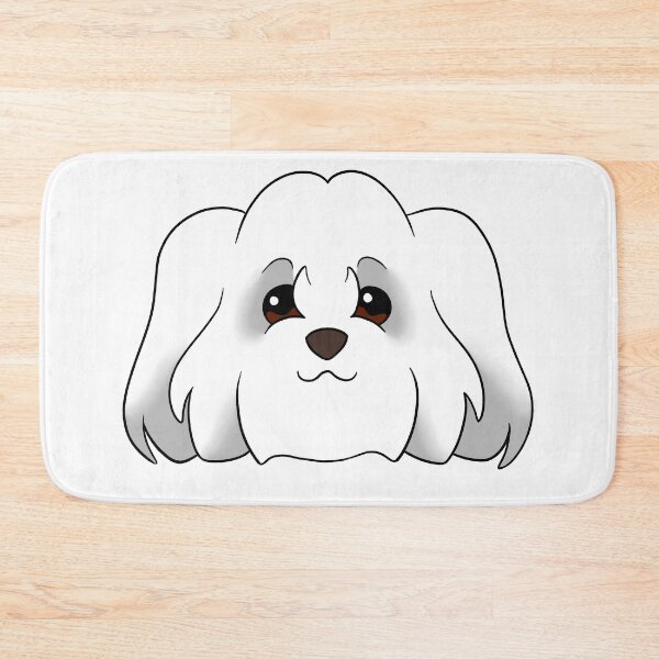 Item preview, White Coton de Tulear  designed and sold by OliRoseArt.