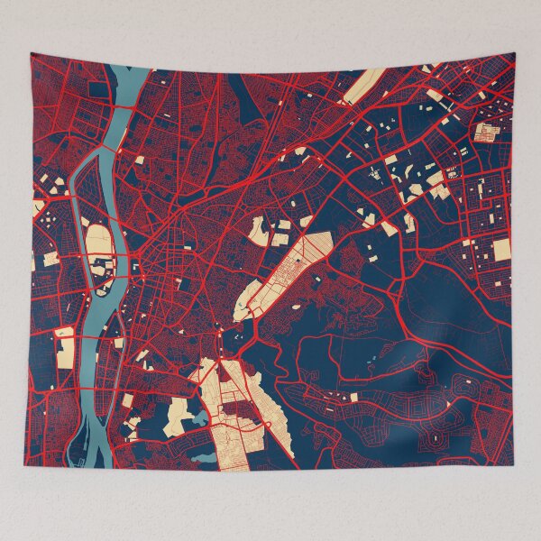 Artikelvorschau, Cairo City Map of Egypt - Hope entworfen und verkauft von deMAP.