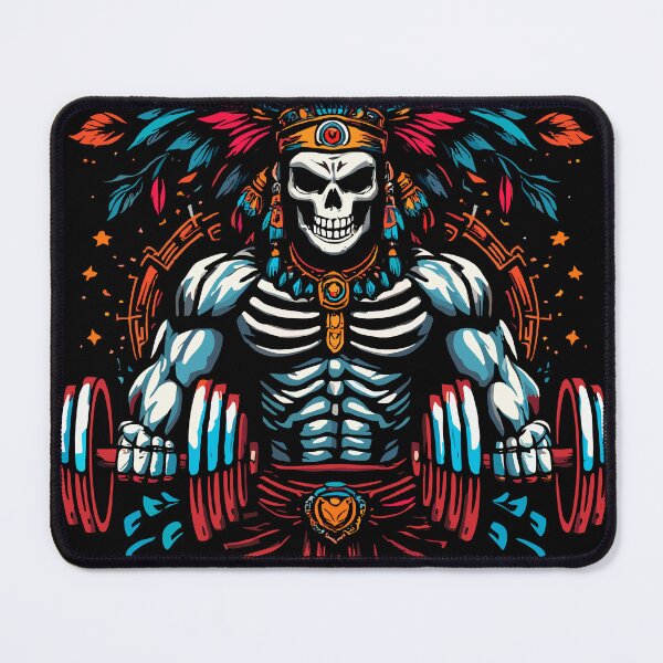 Item preview, El Más Fuerte del Mictlán – Aztec Gym God Mode designed and sold by BeamiCreations.