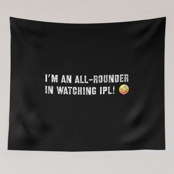 Item preview, Cricket IPL Champions Quote designed and sold by So Witcasm ?.