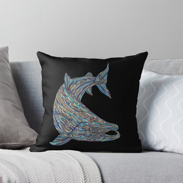 Item preview, Colorful abstract salmon designed and sold by DaveDanchuk.