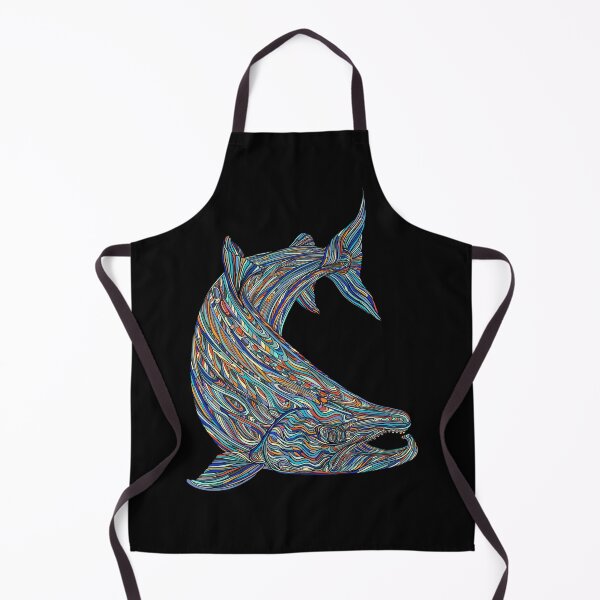 Item preview, Colorful abstract salmon designed and sold by DaveDanchuk.