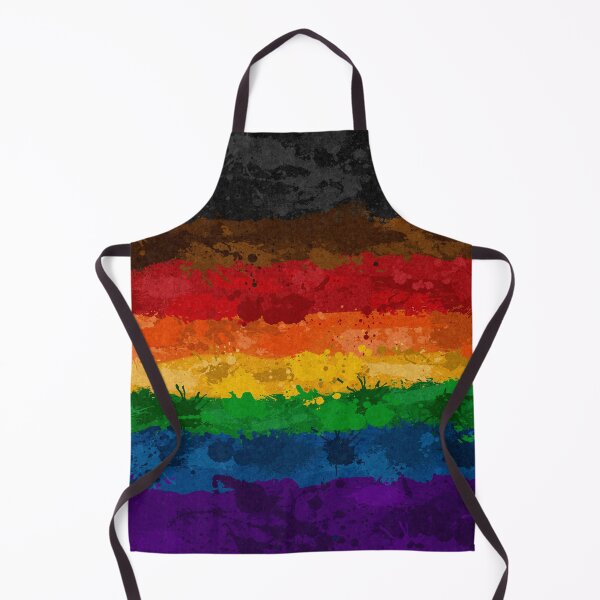 Item preview, Abstract Paint Splatter Inclusive Rainbow Pride Flag Pattern designed and sold by LiveLoudGraphic.