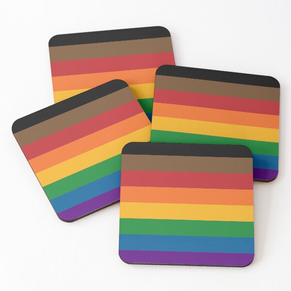 Item preview, Seamless Repeating Inclusive Rainbow Pride Flag Pattern designed and sold by LiveLoudGraphic.