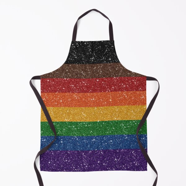 Item preview, Faux Glitter Inclusive Rainbow Pride Flag Background designed and sold by LiveLoudGraphic.