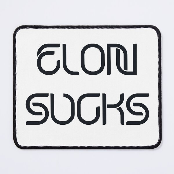Item preview, Elon Sucks designed and sold by OriginalBeerCat.