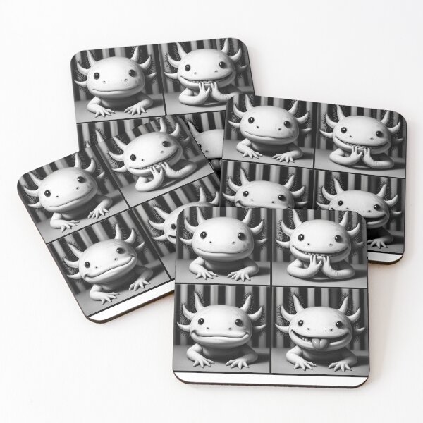 Item preview, Cute Axolotl Selfie Photo Funny Photobooth Axolotl Lover designed and sold by Kimberley King Art  King Art.