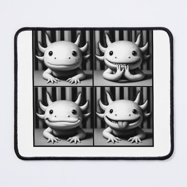 Item preview, Cute Axolotl Selfie Photo Funny Photobooth Axolotl Lover designed and sold by Kimberley King Art King Art.