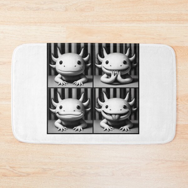 Item preview, Cute Axolotl Selfie Photo Funny Photobooth Axolotl Lover designed and sold by Kimberley King Art  King Art.