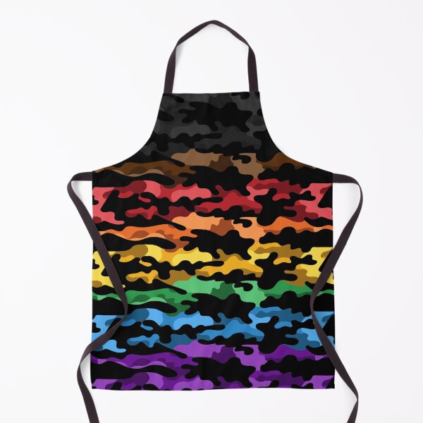 Item preview, Seamless Repeating Camouflage Textured Inclusive Rainbow Pride Flag Pattern designed and sold by LiveLoudGraphic.