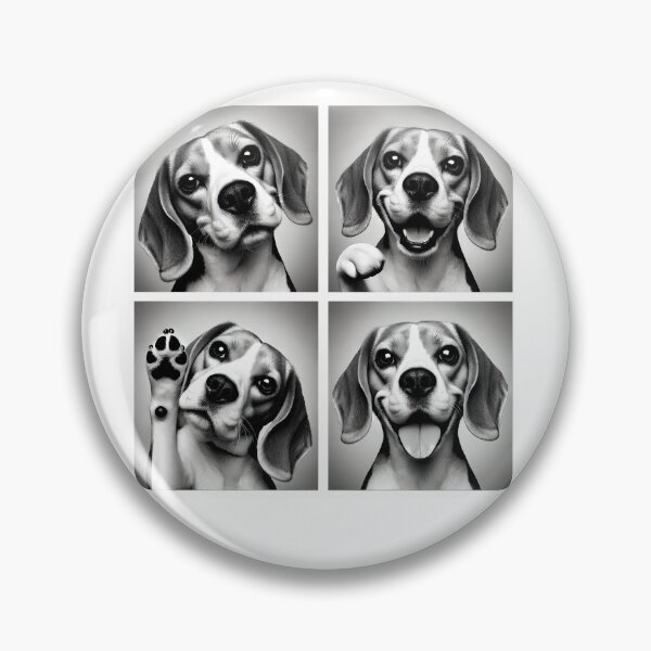 Item preview, Cute Beagle Selfie Photo Funny Photobooth Dog Lover designed and sold by Kimberley King Art  King Art.