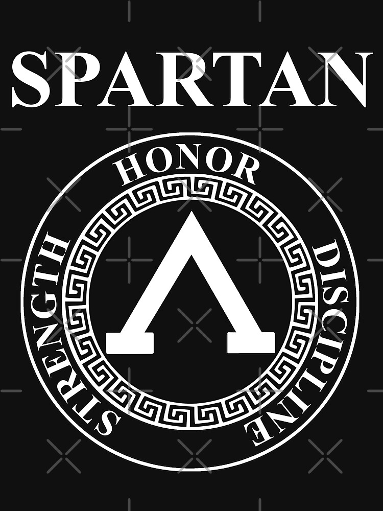 "Spartan Shield Virtues of Sparta Classical Greece" Tshirt for Sale by