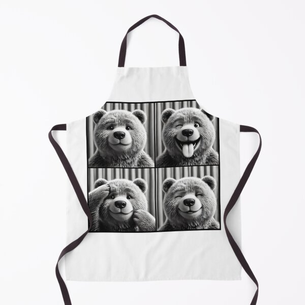 Item preview, Cute Bear Selfie Photo Funny Photobooth Bear Lover designed and sold by Kimberley King Art King Art.