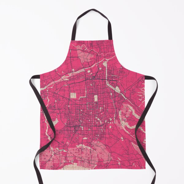Item preview, Xian City Map of Shaanxi, China - Blossom designed and sold by deMAP.