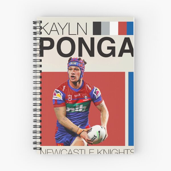 Item preview, Rugby Star Kayln Ponga Newcastle Knights  designed and sold by Vibes To VIsual.