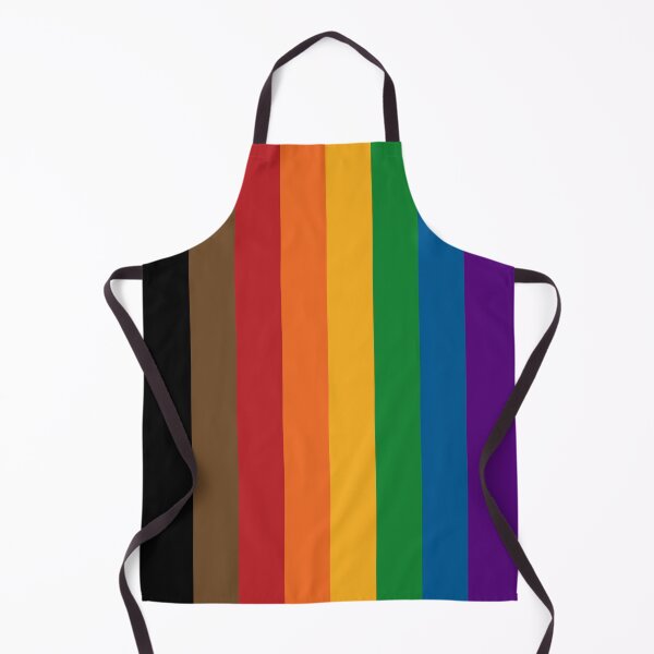 Item preview, Vertical Repeating Inclusive Rainbow Pride Flag Pattern designed and sold by LiveLoudGraphic.