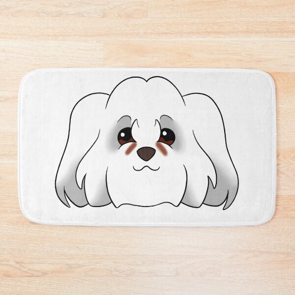 Item preview, White Coton de Tulear Tear Stains designed and sold by OliRoseArt.