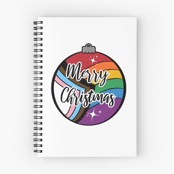 Artikelvorschau, Weihnachtsschmuck in den Farben der progressiven Regenbogen-Pride-Flagge entworfen und verkauft von LiveLoudGraphic.