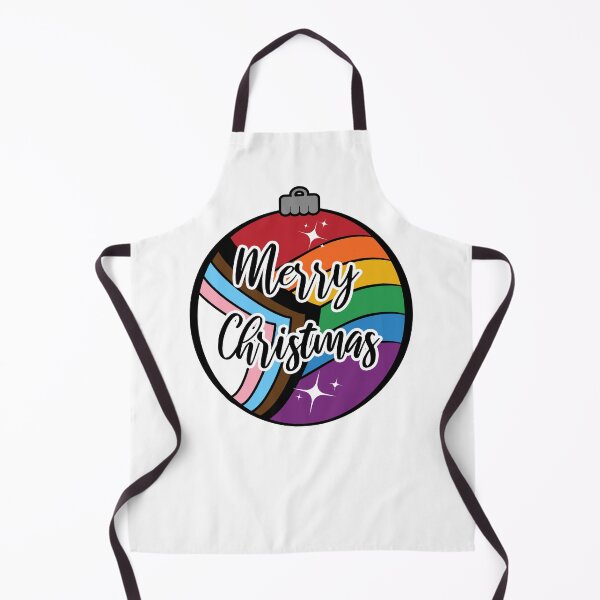 Item preview, Christmas Ornament in Progressive Rainbow Pride Flag Colors designed and sold by LiveLoudGraphic.