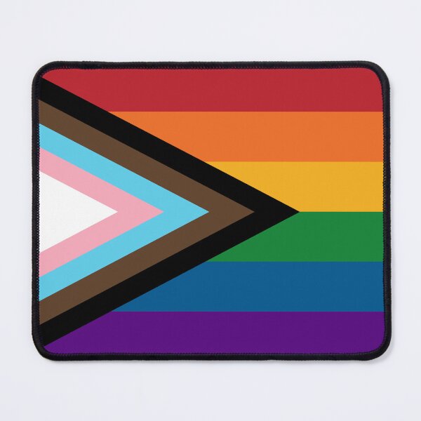 Item preview, Seamless Repeating Progressive Rainbow Pride Flag Pattern designed and sold by LiveLoudGraphic.
