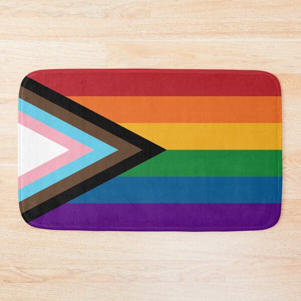 Item preview, Seamless Repeating Progressive Rainbow Pride Flag Pattern designed and sold by LiveLoudGraphic.