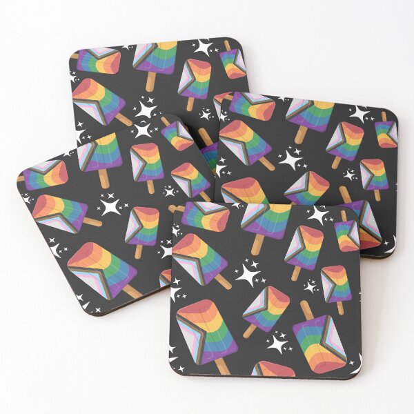 Item preview, Cute Progressive Rainbow Ice Pops designed and sold by LiveLoudGraphic.