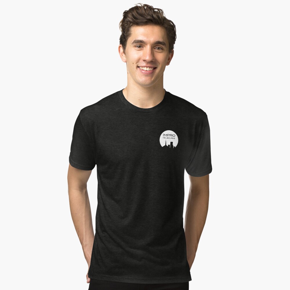 Item preview, Tri-blend T-Shirt designed and sold by ImproMelbourne.