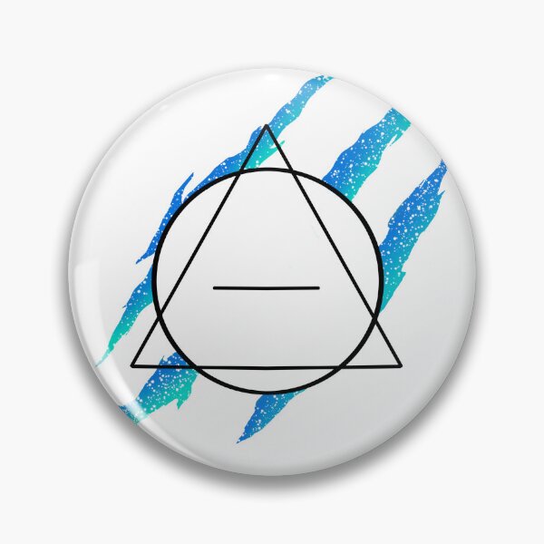 Item preview, Therian clawmark Blue and white designed and sold by AlmosFrostedArt.