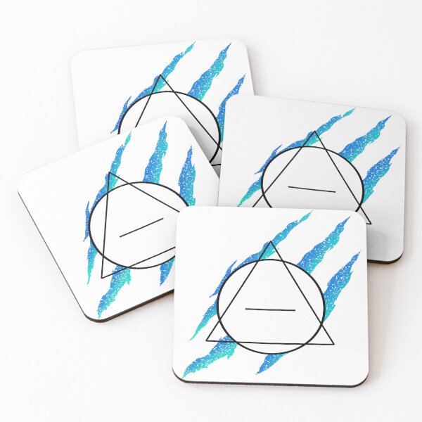 Item preview, Therian clawmark Blue and white designed and sold by AlmosFrostedArt.