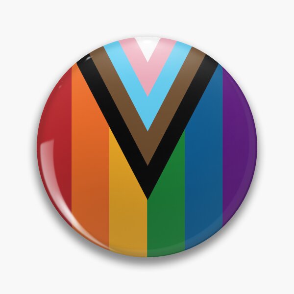 Item preview, Vertical Repeating Progressive Rainbow Pride Flag Pattern designed and sold by LiveLoudGraphic.