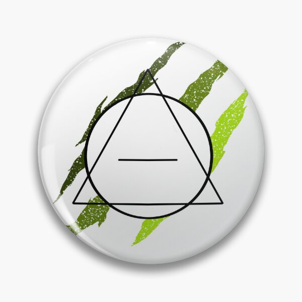Item preview, Therian clawmark Green and white designed and sold by AlmosFrostedArt.