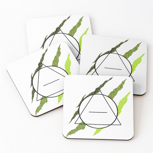 Item preview, Therian clawmark Green and white designed and sold by AlmosFrostedArt.