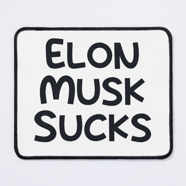 Item preview, Elon Musk Sucks designed and sold by OriginalBeerCat.