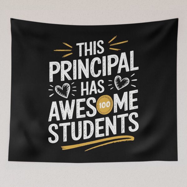 Item preview, School Principal  With Awesome Students designed and sold by savrmiller.