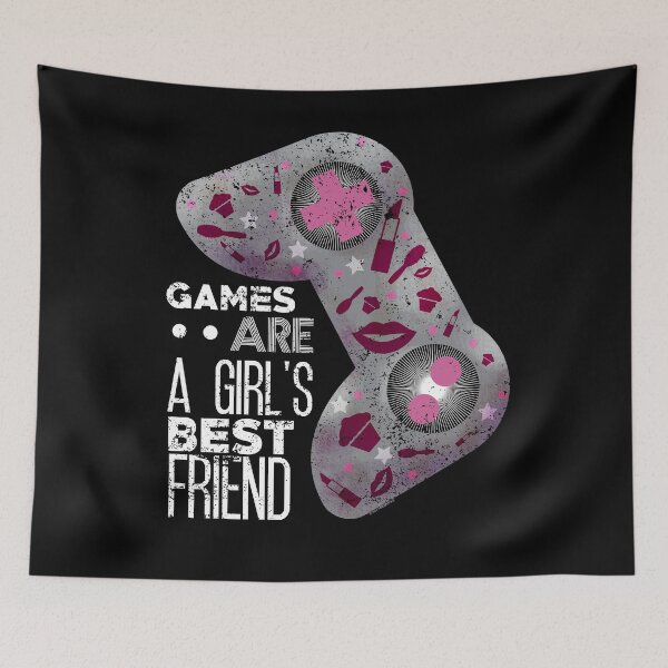 Item preview, Games Girls Best Friend Girl Gamer Shirt Gamer Girl designed and sold by shoppzee.