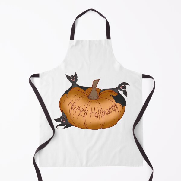 Item preview, Happy Halloween Pumpkin with Adorable Bats Illustration designed and sold by avellis illustrations.