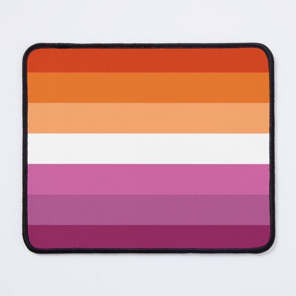 Item preview, Seamless Repeating Lesbian Pride Flag Pattern designed and sold by LiveLoudGraphic.