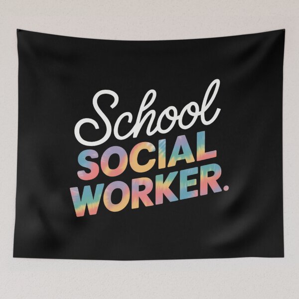 Item preview, School Social Worker Tie Dye Appreciation designed and sold by aidenpier.