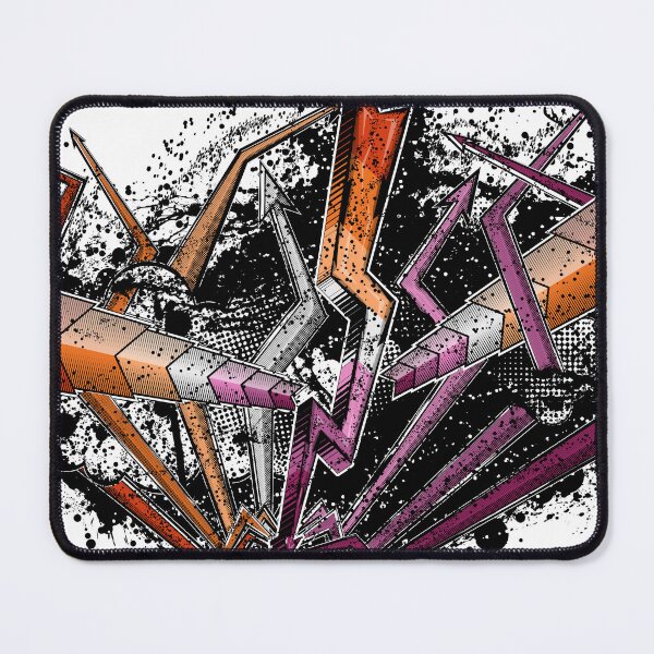 Item preview, Grunge Graffiti Lesbian Lightning and Arrows designed and sold by LiveLoudGraphic.