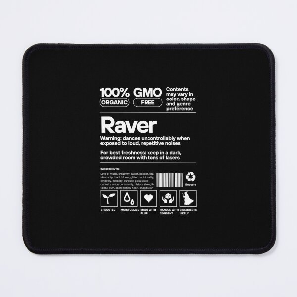 Item preview, Raver Ingredients List designed and sold by KatelynMitalski.