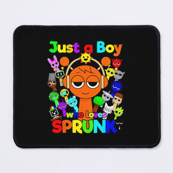 Item preview, Sprunki Game Just A Boy Who Loves Sprunki  designed and sold by TreArtiveMinde.